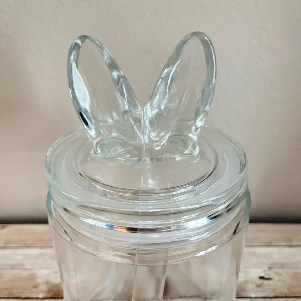 Target Bullseye Playground Easter 2026 Glass Vessel Bunny Ears Glass Cookie Jar🌸